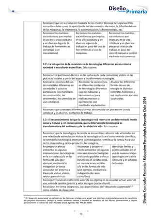 13
Diseño
Curricular
Primaria
/
Educación
Tecnológica
Segundo
Ciclo
2014
 