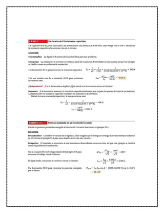 Circuitos ca (corriente alterna)