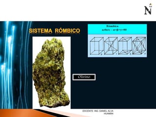 Olivino 
DOCENTE: ING. DANIEL ALVA 
HUAMÁN 
 