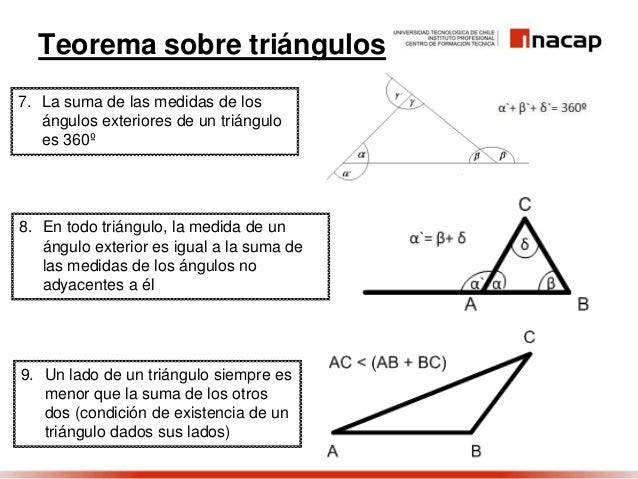 2° clase triangulos (geometria )