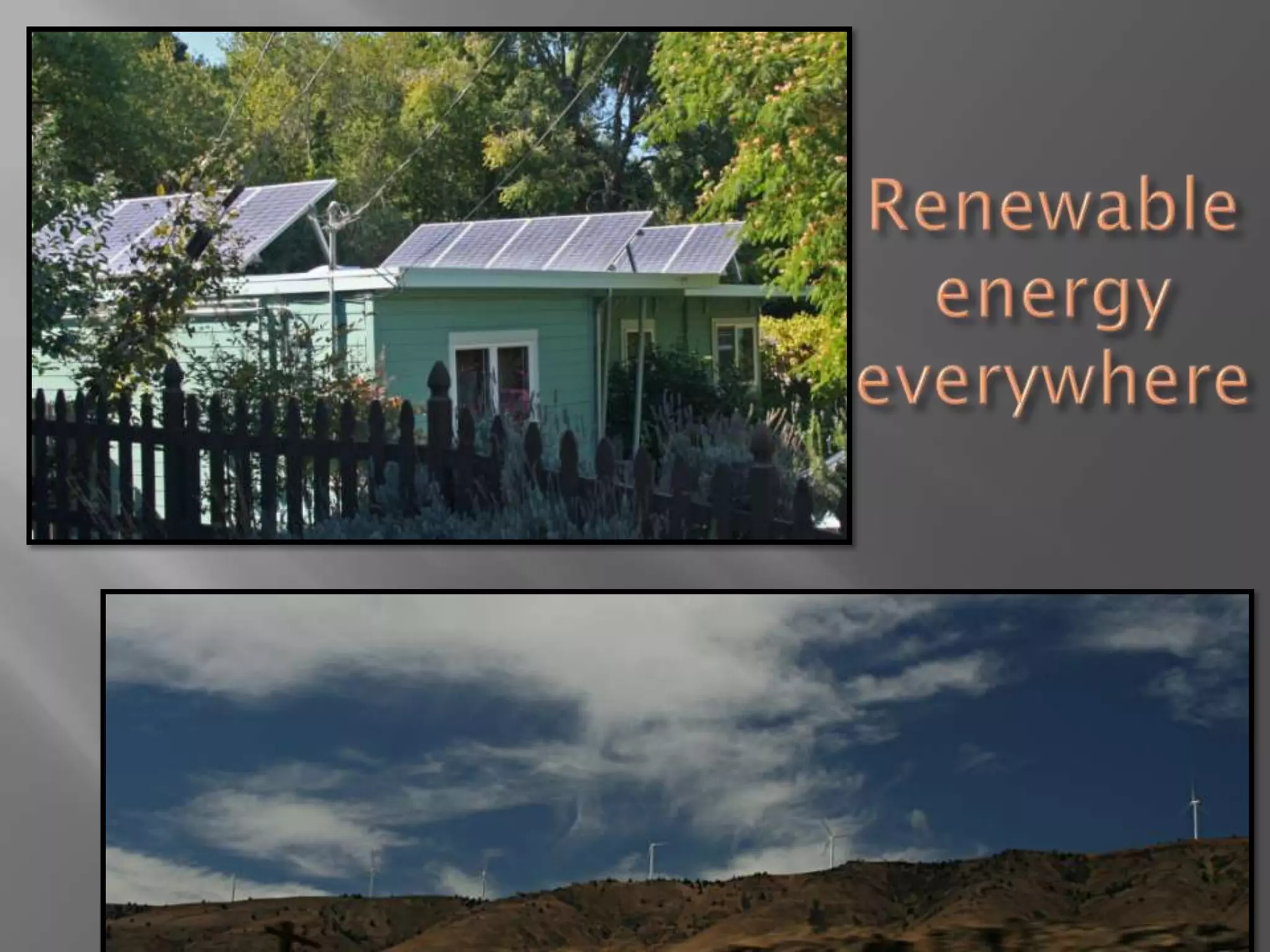 But most of all, best of all, sustainable living…Requires us to slow down and appreciate less more. Depends on building the local community that we long for. 