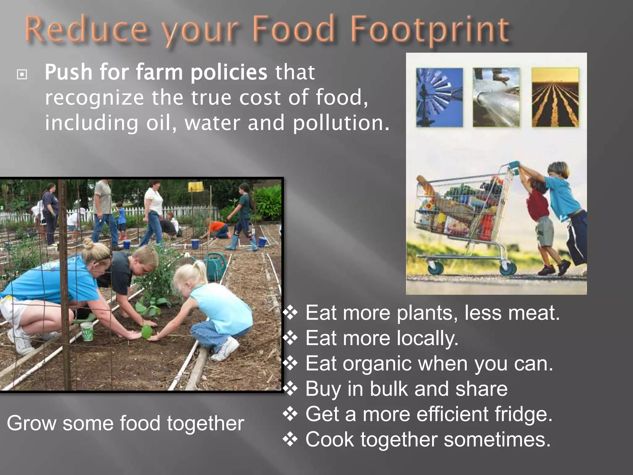 Reduce Our Carbon Footprint:Sources:EPA Power Profiler (fuel mix) www.epa.gov/cleanenergy/energy-and-you/how-clean.html. Carbon Footprint, Ltd. Accessed at www.carbonfootprint.com/carbonfootprint.html. 