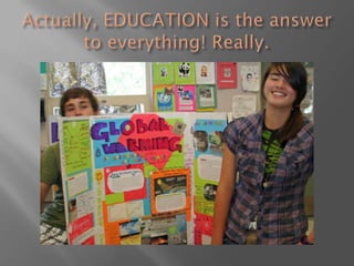 But really, bicycling is actually the answer to everything 