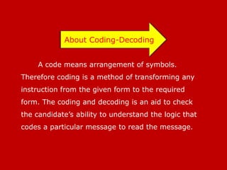 2.coding decoding | PPT