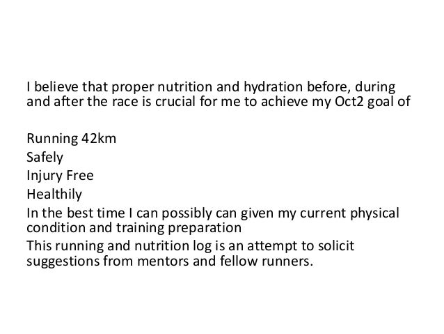 nutrtion log