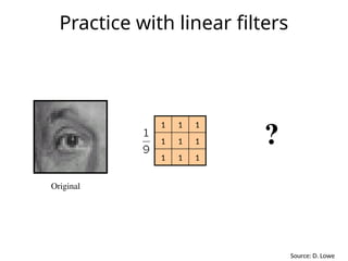 Practice With Filter Computer Vision 2_Color_Filtering_Edges-computer vision.ppt