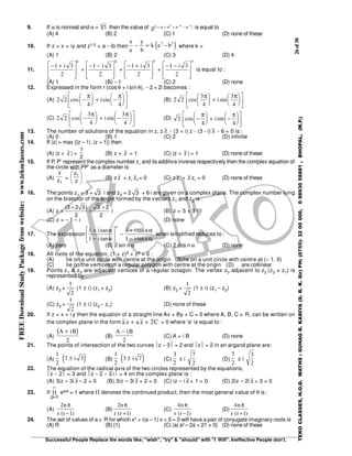2 complex numbers part 2 of 3 | PDF
