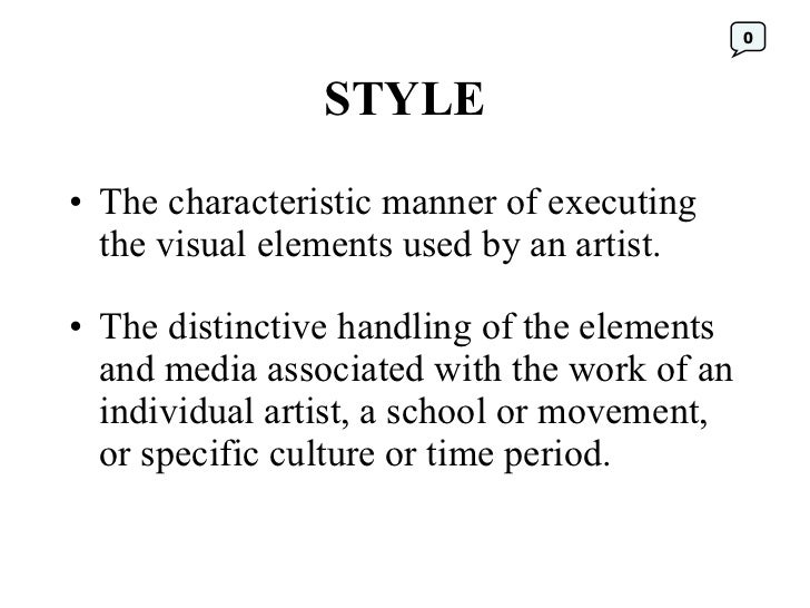 The Components of Art