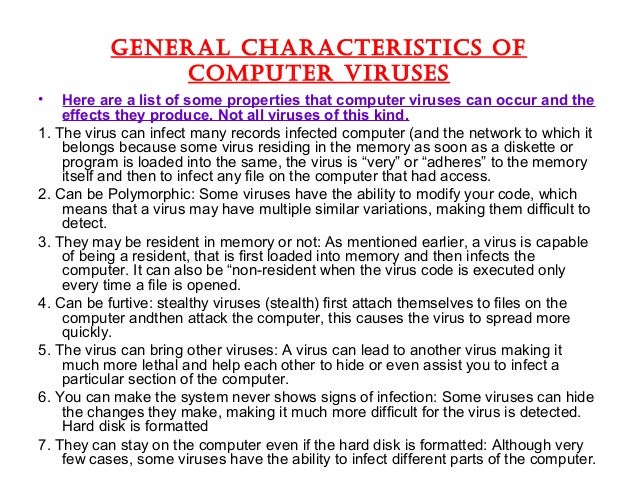 Computer viruses, types and preventions