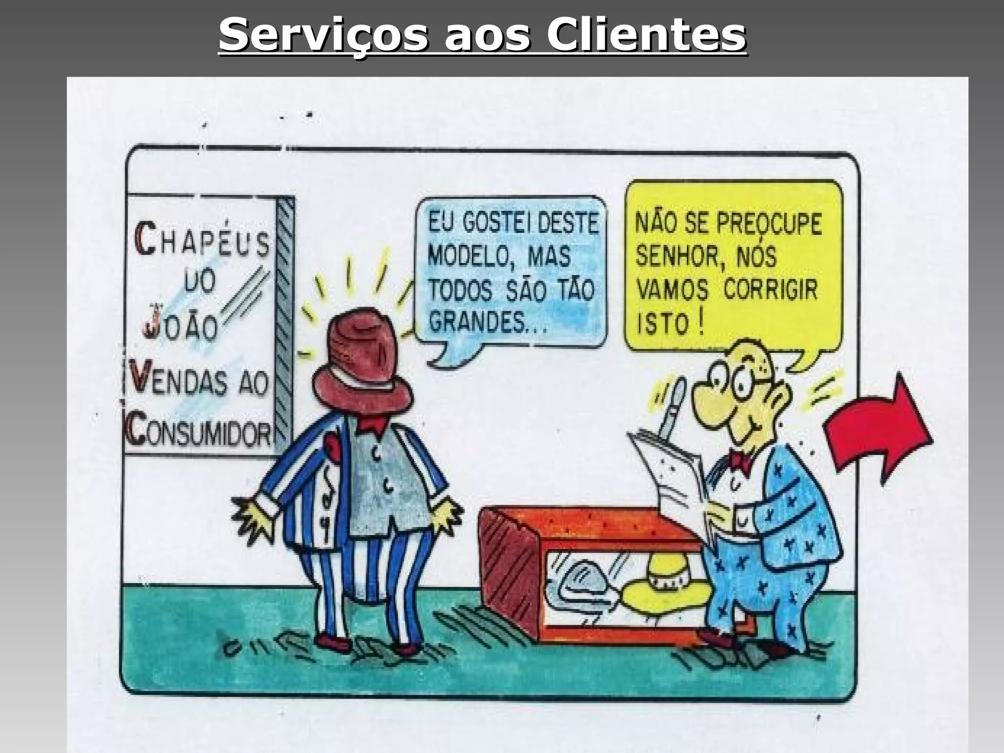 Serviços aos ClientesServiços aos Clientes