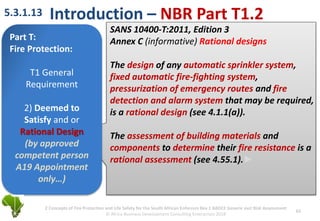 Concepts of fire protection and life safety for South African employers ...