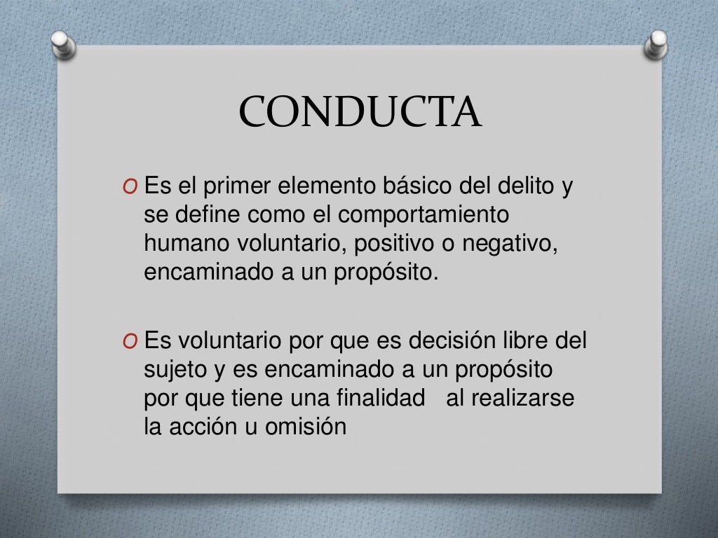 2 conducta y ausencia de conducta