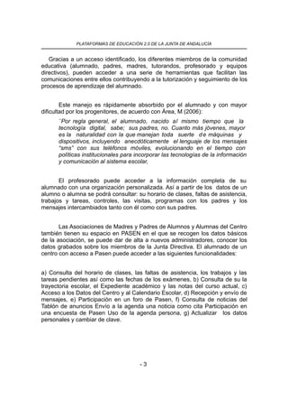 PLATAFORMAS DE EDUCACIÓN 2.0 DE LA JUNTA DE ANDALUCÍA.