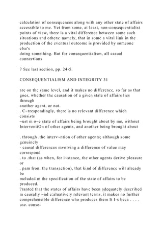 2 CONSEQUENTIALISM AND INTEGRITY BERNARD WILLIAMS .docx