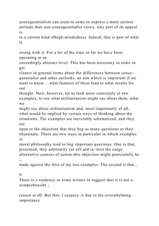 2 CONSEQUENTIALISM AND INTEGRITY BERNARD WILLIAMS .docx