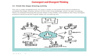 Convergent and Divergent Thinking
 
