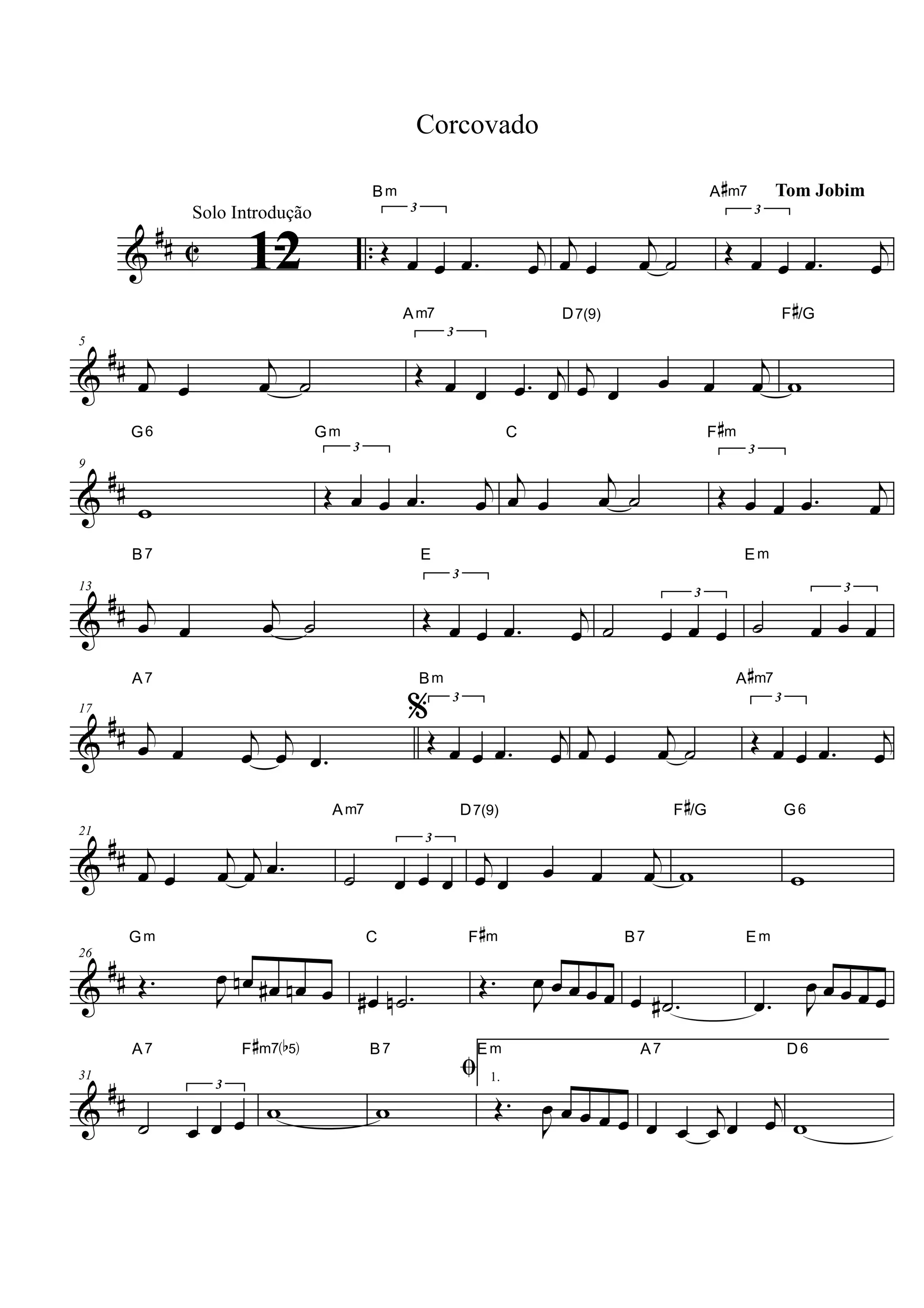 2 corcovado sax tenor PDF