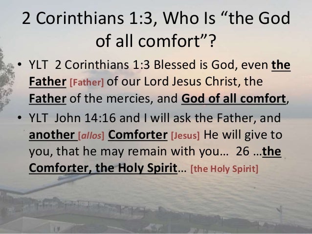 2 Corinthians 1 Comfort Prosperity Affliction Because You Prayed