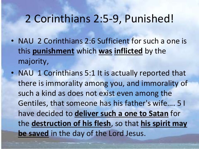 2 Corinthians 2 Gentle Restoration Why Forgive Satans