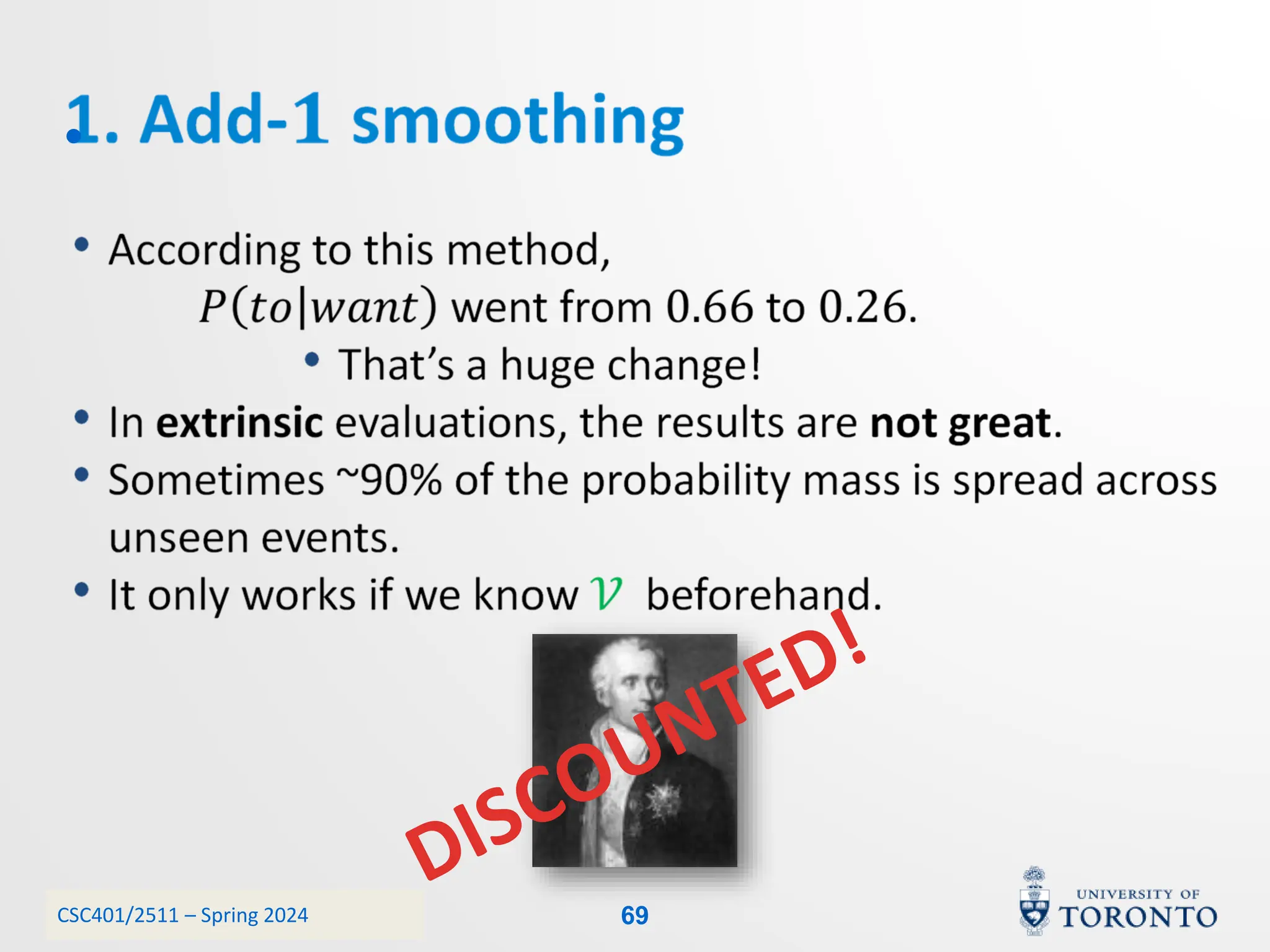 CSC401/2511 – Spring 2024
●
69
 