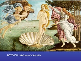 BOTTICELLI,  Naixement d’Afrodita   