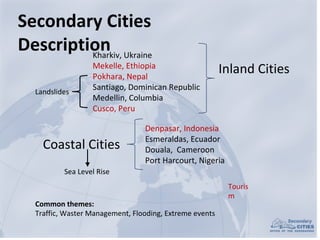 Prof. Melinda Laituri, Colorado State University | The Secondary Cities (2C) Initiative | SotM Asia 2017