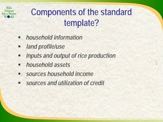 Experience and lessons of the Rice Information Portal in Asia – bringing information to farmers and influencing policies