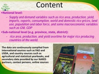 Experience and lessons of the Rice Information Portal in Asia – bringing information to farmers and influencing policies