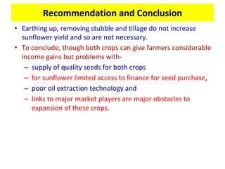 Oilseed crops in rice-based farming systems in southern Bangladesh