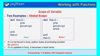 2 cs xii_python_functions _ scopes | PPTX