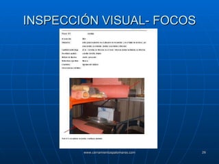 INSPECCIÓN VISUAL- FOCOS 