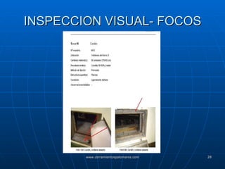 INSPECCION VISUAL- FOCOS 