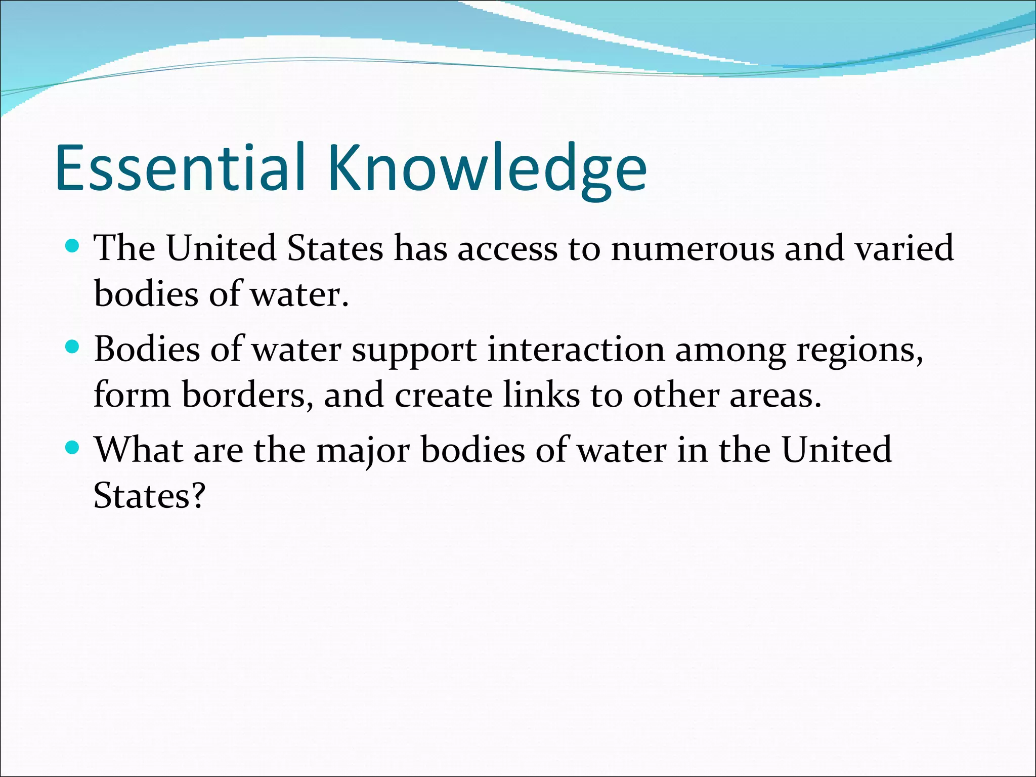 2c water bodies | PPT