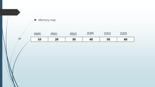 Two dimensional Array | PPTX