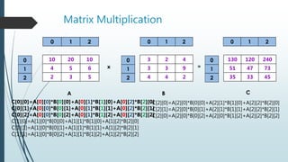 Two dimensional Array | PPT