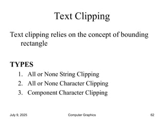 To dimensional clipping brief notes.ppt