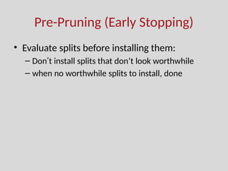 Machine learning overfitting problem explained | PPTX