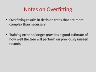 Machine learning overfitting problem explained | PPTX