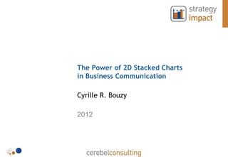 The Power of 2D Stacked Charts
in Business Communication

Cyrille R. Bouzy

2012
 