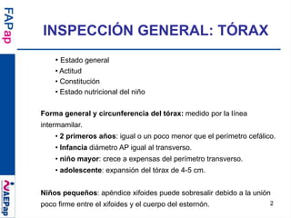 Exploracion clinica del aparato respiratorio | PPT