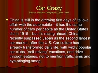 China The Next 30 Years China The Next 30 Years