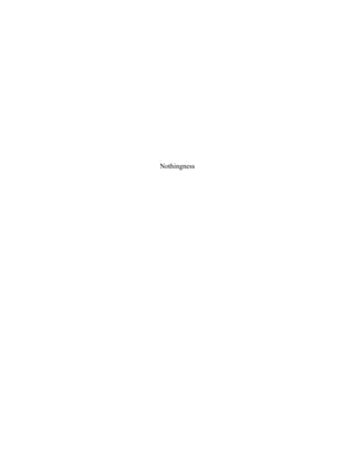  
Nothingness
 