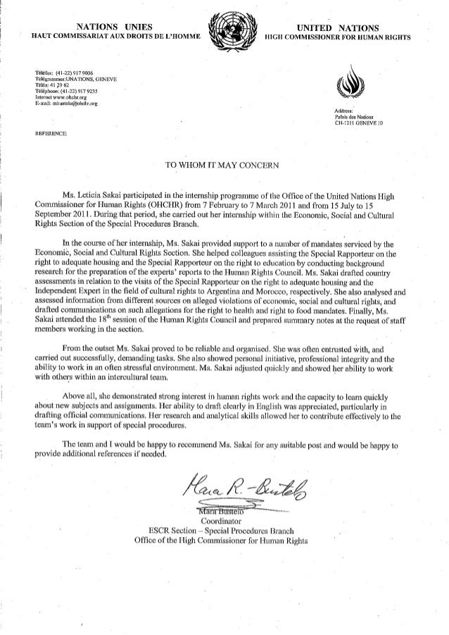 Acc Letter Of Recommendation Acc Letter Of Recommendation