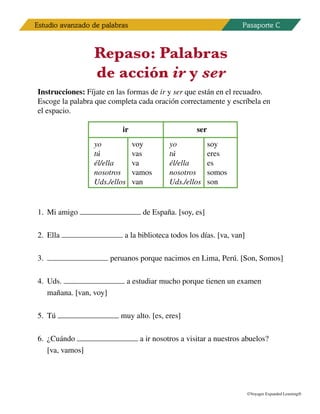 Voyager_Pasaporte_advanced_word_study_LO | PDF