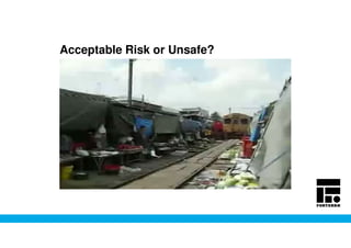 Acceptable Risk or Unsafe?
 