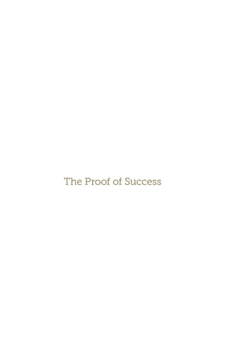 The Proof of Success  