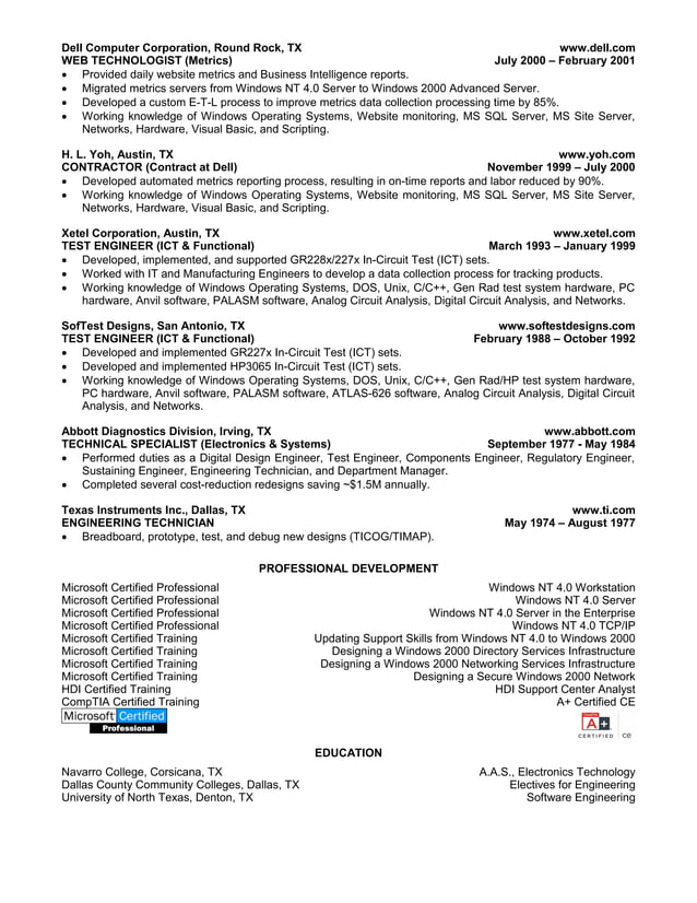 Craft Resume PDF - Craft Resume 2 638
