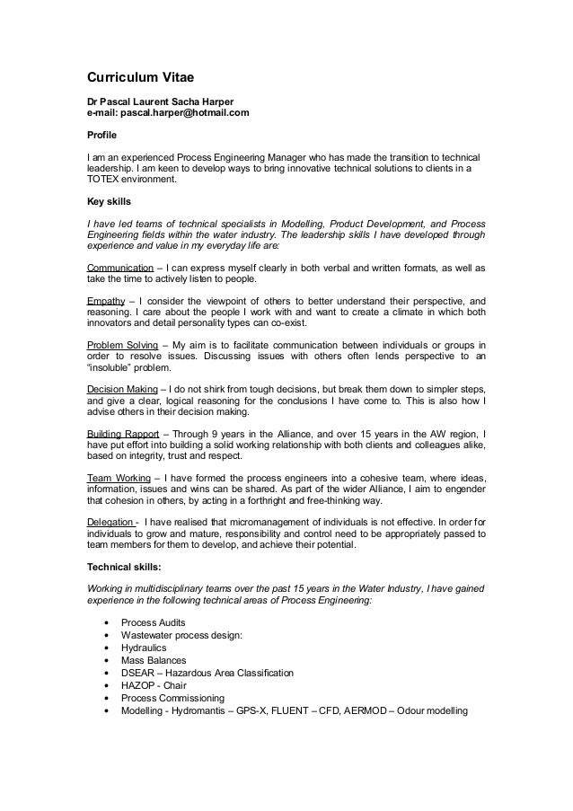 Pascal Harper Cv Linkedin Ver 2