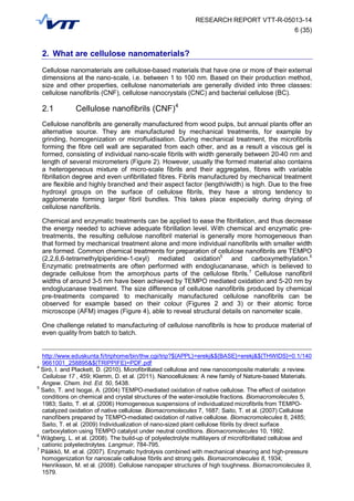 Guide to cellulose nanomaterials | PDF