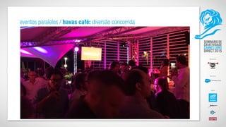 eventos paralelos / havas café: diversão concorrida
 